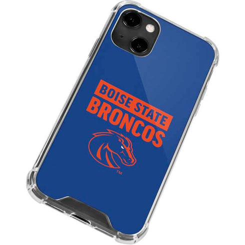 Boise State University Broncos iPhone 14 Clear Case