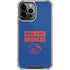 Boise State University Broncos iPhone 14 Pro Max Clear Case