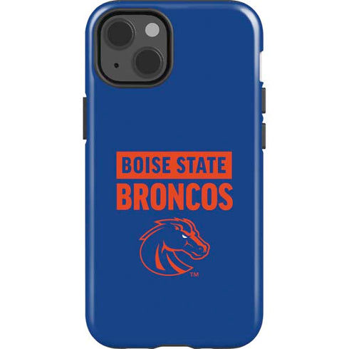Boise State University Broncos iPhone 15 Plus Impact Case