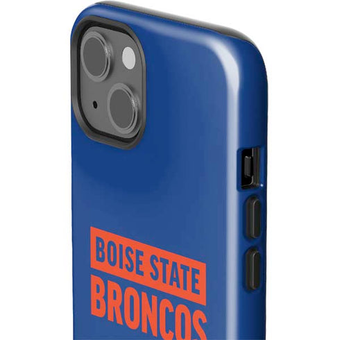 Boise State University Broncos iPhone 15 Plus Impact Case