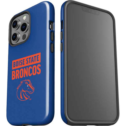 Boise State University Broncos iPhone 15 Pro Impact Case