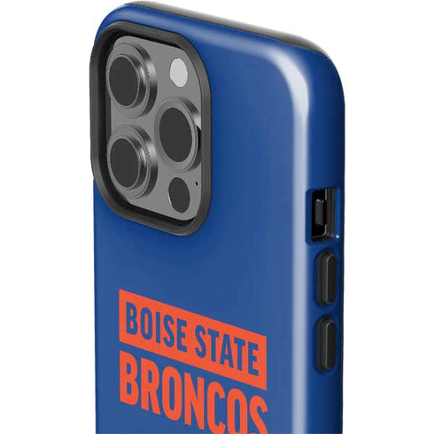 Boise State University Broncos iPhone 15 Pro Impact Case