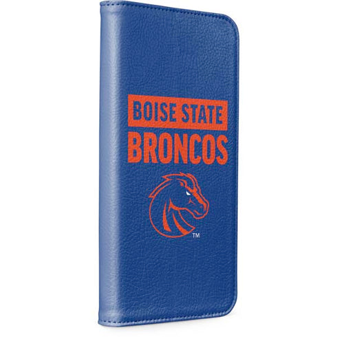 Boise State University Broncos iPhone 15 Pro Max Folio Case