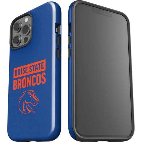 Boise State University Broncos iPhone 15 Pro Max Impact Case