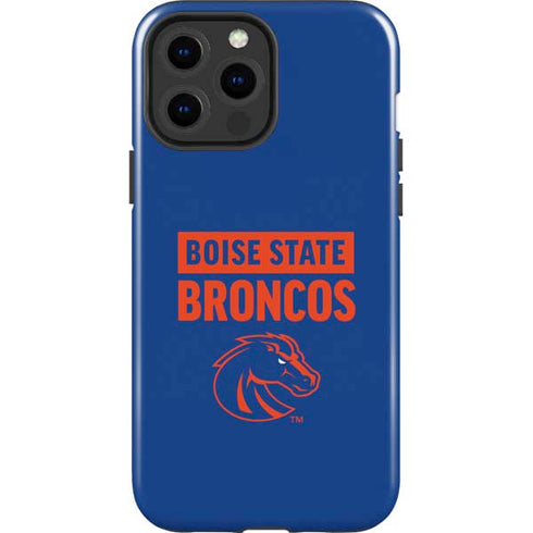 Boise State University Broncos iPhone 15 Pro Max Impact Case
