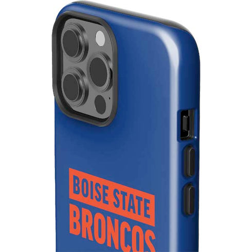 Boise State University Broncos iPhone 15 Pro Max Impact Case