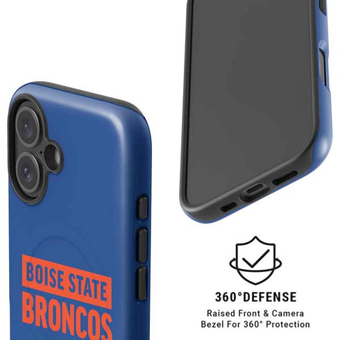Boise State University Broncos iPhone 16 Magsafe Impact Case