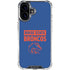 Boise State University Broncos iPhone 16 Plus Clear Case