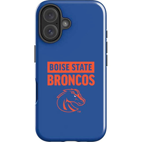 Boise State University Broncos iPhone 16 Plus Impact Case