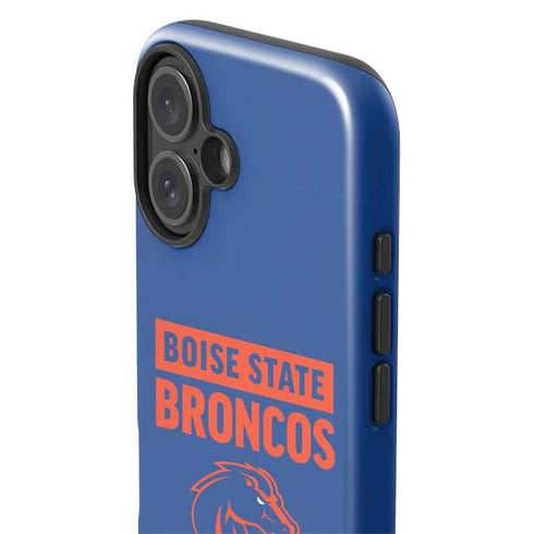 Boise State University Broncos iPhone 16 Plus Impact Case