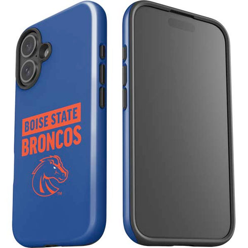 Boise State University Broncos iPhone 16 Plus Impact Case
