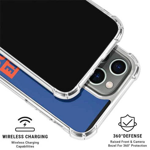 Boise State University Broncos iPhone 16 Pro Max Clear Case