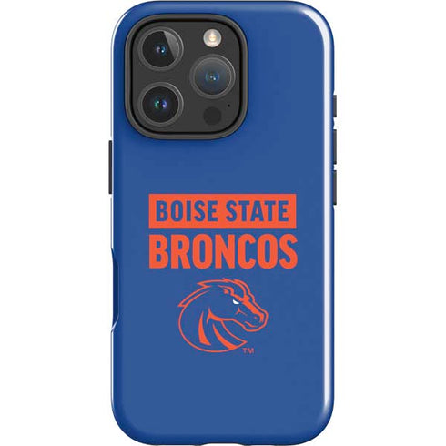 Boise State University Broncos iPhone 16 Pro Max Impact Case