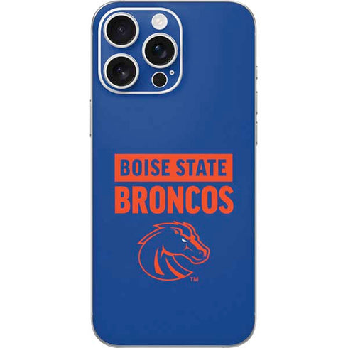 Boise State University Broncos iPhone 16 Pro Max Skin