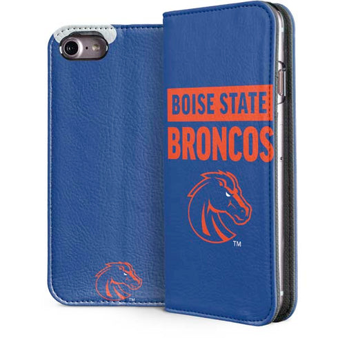 Boise State University Broncos iPhone 7 Folio Case
