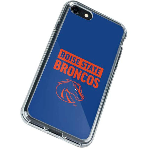 Boise State University Broncos iPhone SE (2nd & 3rd Gen) Clear Case