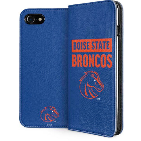 Boise State University Broncos iPhone SE (2nd & 3rd Gen) Folio Case