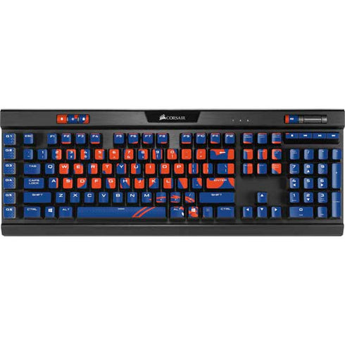 Boise State University Broncos K95 RGB PLATINUM Mechanical Gaming Keyboard Skin
