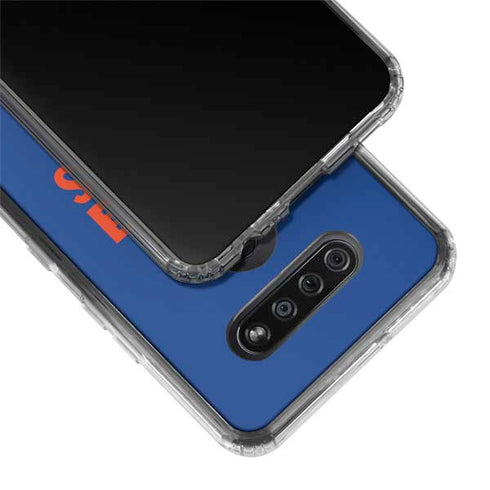 Boise State University Broncos LG K51/Q51 Clear Case