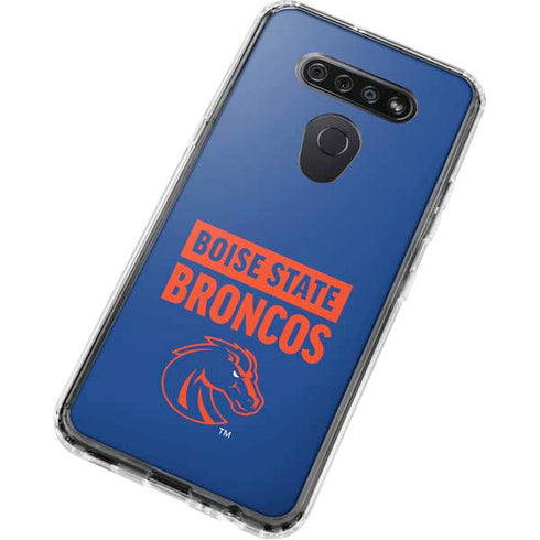 Boise State University Broncos LG K51/Q51 Clear Case