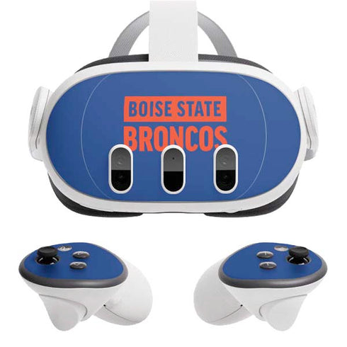Boise State University Broncos Meta Quest 3 Skin