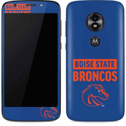 Boise State University Broncos Moto E5 Play Skin