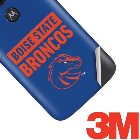 Boise State University Broncos Moto E5 Play Skin