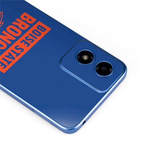 Boise State University Broncos Moto G Play 4G (2024) Skin