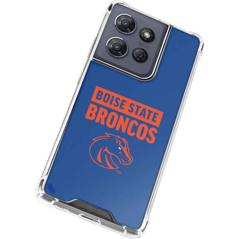 Boise State University Broncos Moto G Stylus 5G (2025) Clear Case
