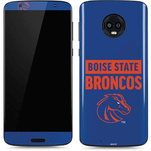 Boise State University Broncos Moto G6 Skin