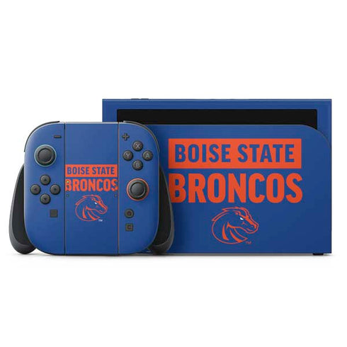 Boise State University Broncos Nintendo Skins