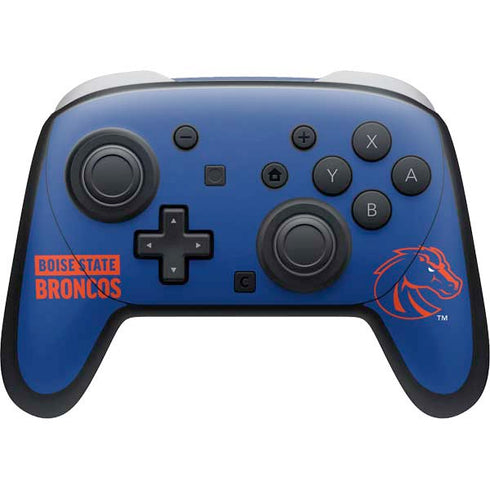 Boise State University Broncos Nintendo Switch 2 (2025) Pro Controller Skin