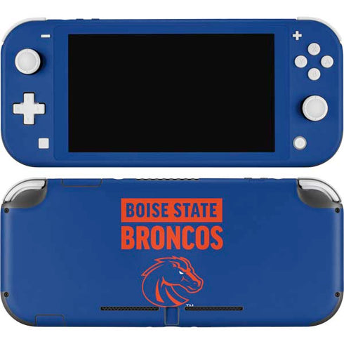 Boise State University Broncos Nintendo Switch Lite Skin