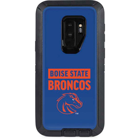 Boise State University Broncos Otterbox Defender Galaxy Skin