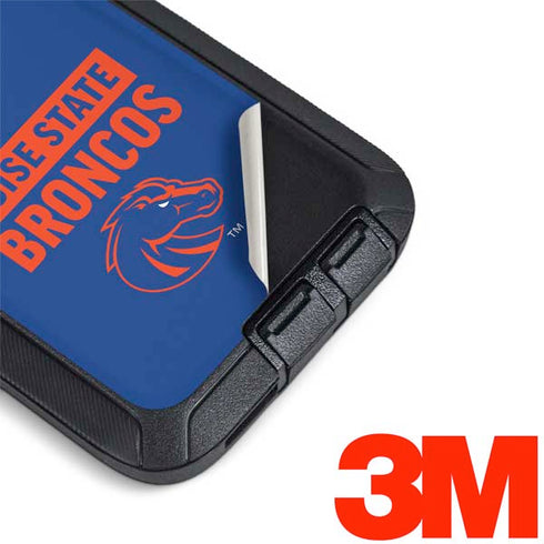 Boise State University Broncos Otterbox Defender Galaxy Skin