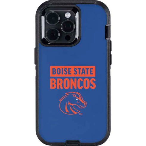 Boise State University Broncos Otterbox Defender iPhone Skin