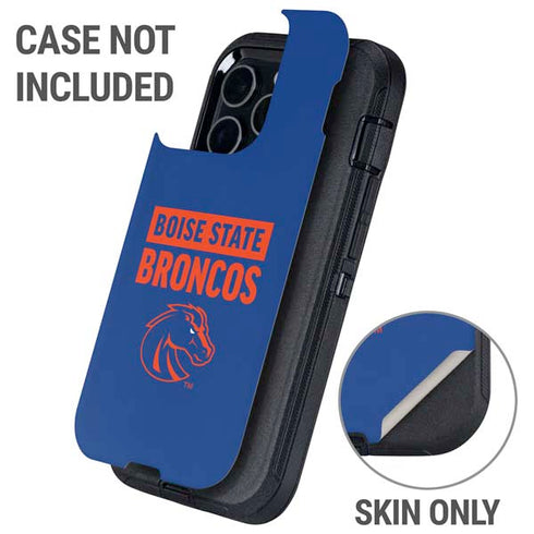 Boise State University Broncos Otterbox Defender iPhone Skin