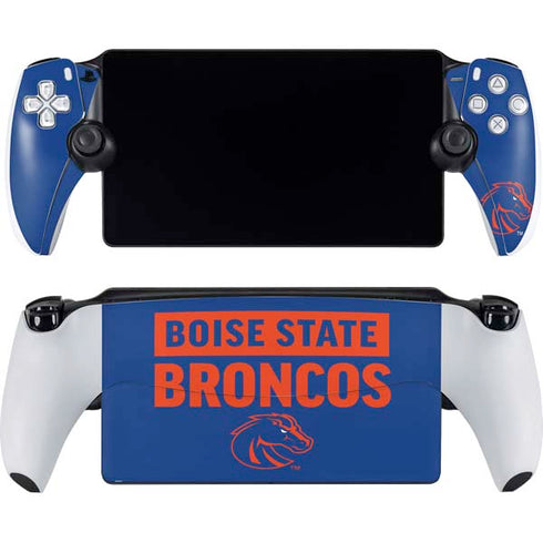 Boise State University Broncos PlayStation Portal Remote Player Skin