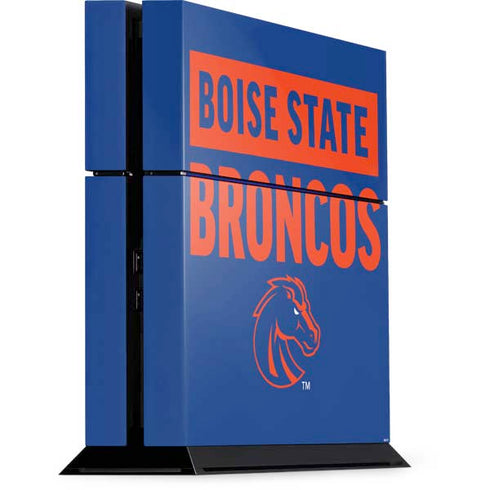 Boise State University Broncos PS4 Console Skin