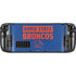 Boise State University Broncos Steam Deck Handheld Gaming Computer Skin