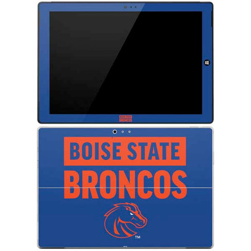 Boise State University Broncos Surface Pro 3 Skin