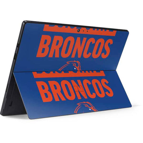 Boise State University Broncos Surface Pro 6 Skin