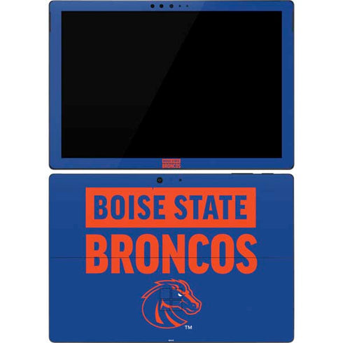 Boise State University Broncos Surface Pro 7 Skin