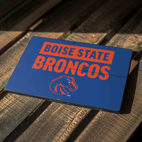 Boise State University Broncos Surface Pro 7 Skin