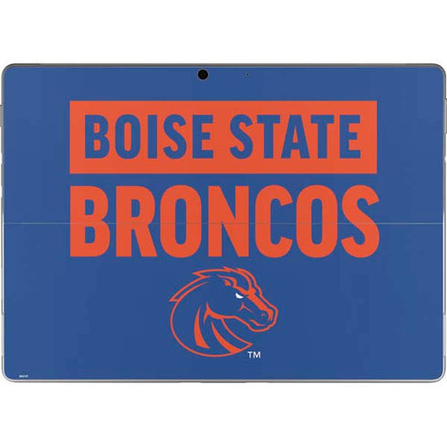 Boise State University Broncos Surface Pro 8 Skin