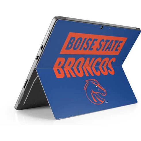Boise State University Broncos Surface Pro 8 Skin