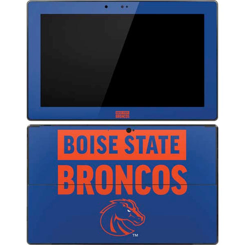 Boise State University Broncos Surface Pro Tablet Skin