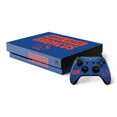 Boise State University Broncos Xbox One Skins