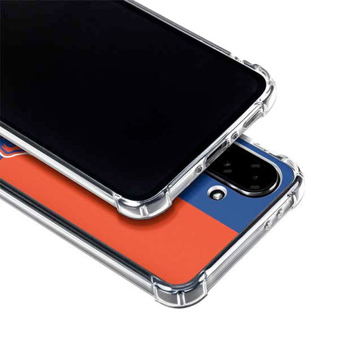 Boise State University Broncos Checkered Galaxy A36 5G Clear Case