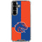 Boise State University Broncos Checkered Galaxy S26 Plus Clear Case